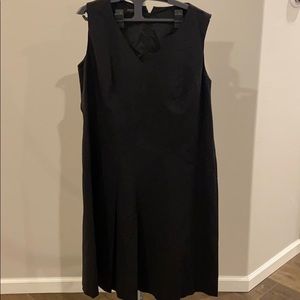 Lafayette 148 black lined dress